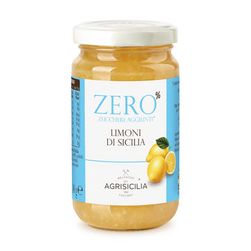 Citrinų uogienė be pridėtinio cukraus AGRISICILIA Limone, 240 g